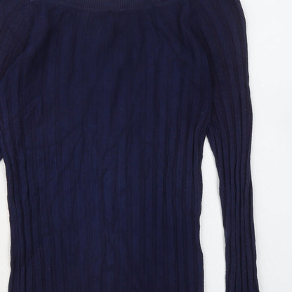 Womens UK Size 8 New Look Blue Pullover Jumper