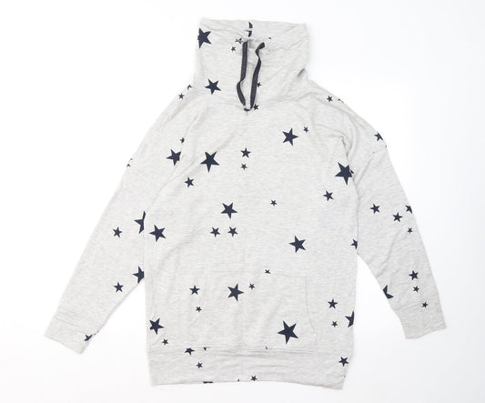 Womens UK Size 8 Marks and Spencer Grey Pullover Sweatshirt