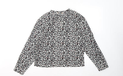 Womens UK Size M Dorothy Perkins White Pullover Jumper