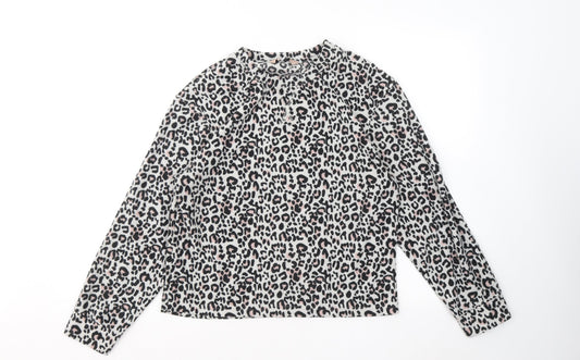 Womens UK Size M Dorothy Perkins White Pullover Jumper