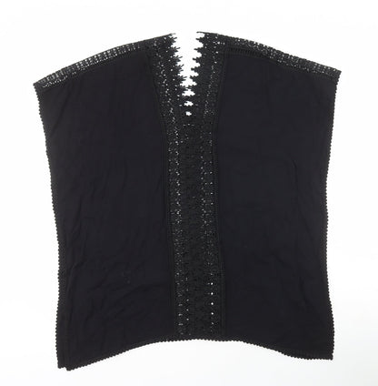 Womens UK Size S New Look Black Basic Blouse