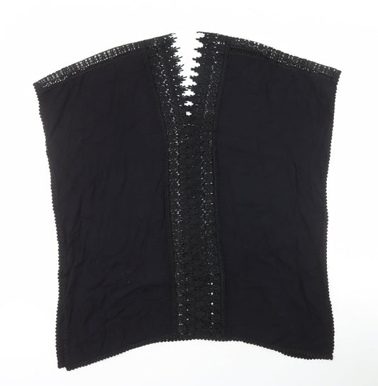 Womens UK Size S New Look Black Basic Blouse