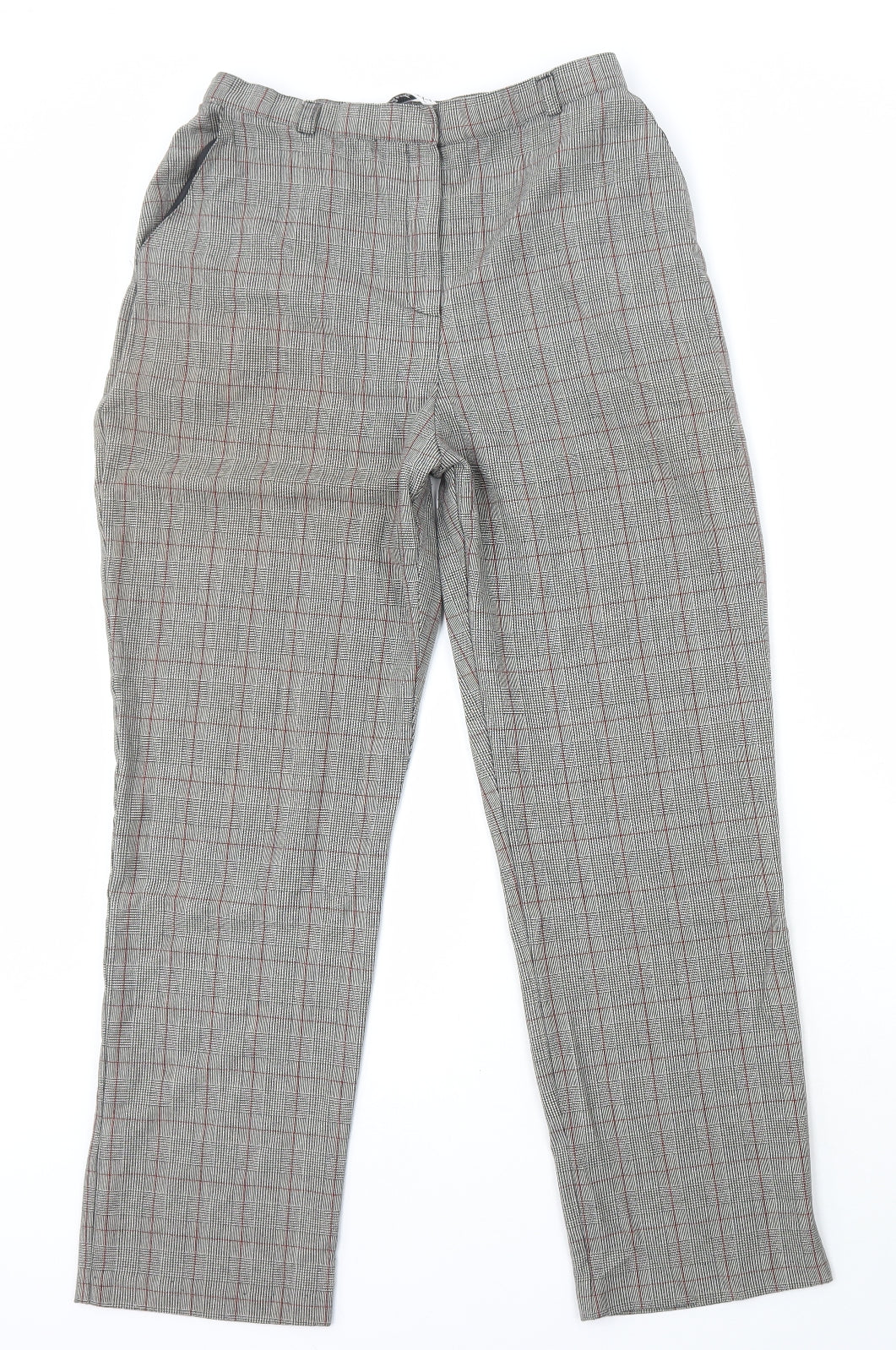 Womens UK Size 12 Berkertex Regular Fit  Grey Trousers