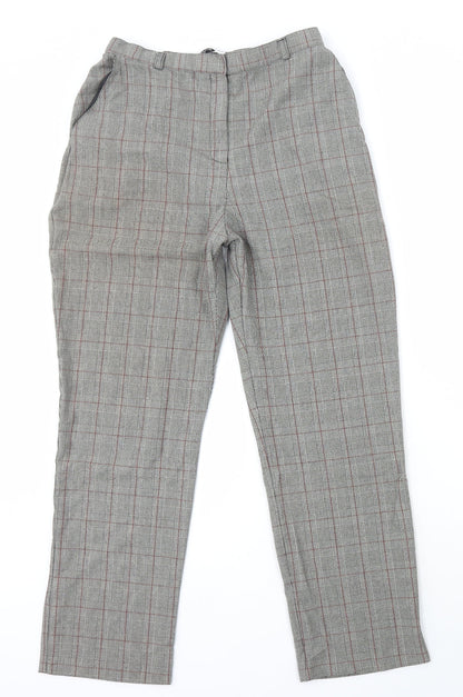 Womens UK Size 12 Berkertex Regular Fit  Grey Trousers