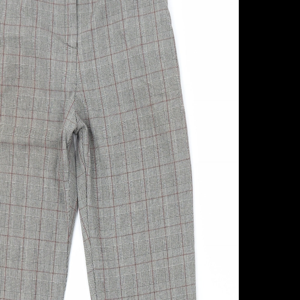 Womens UK Size 12 Berkertex Regular Fit  Grey Trousers