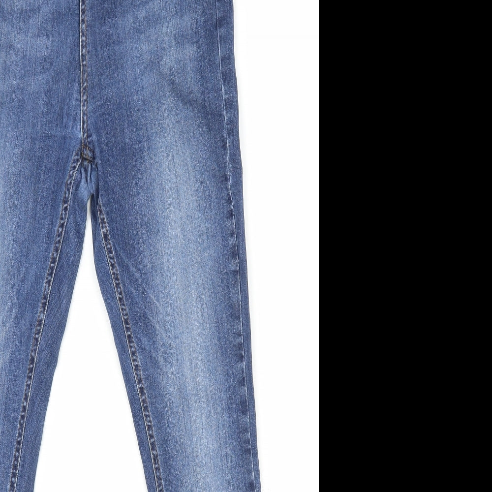 Hera Womens Blue Cotton Straight Jeans Size 30 in L28 in Regular