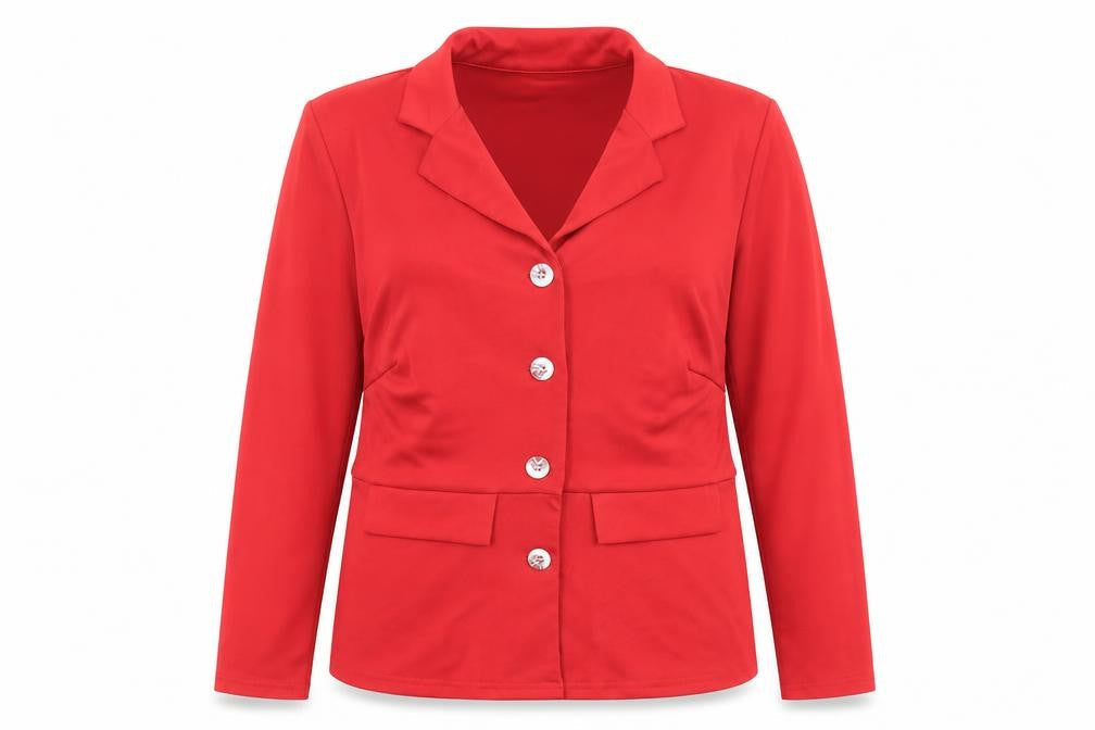 Womens UK Size L Preworn Red Jacket