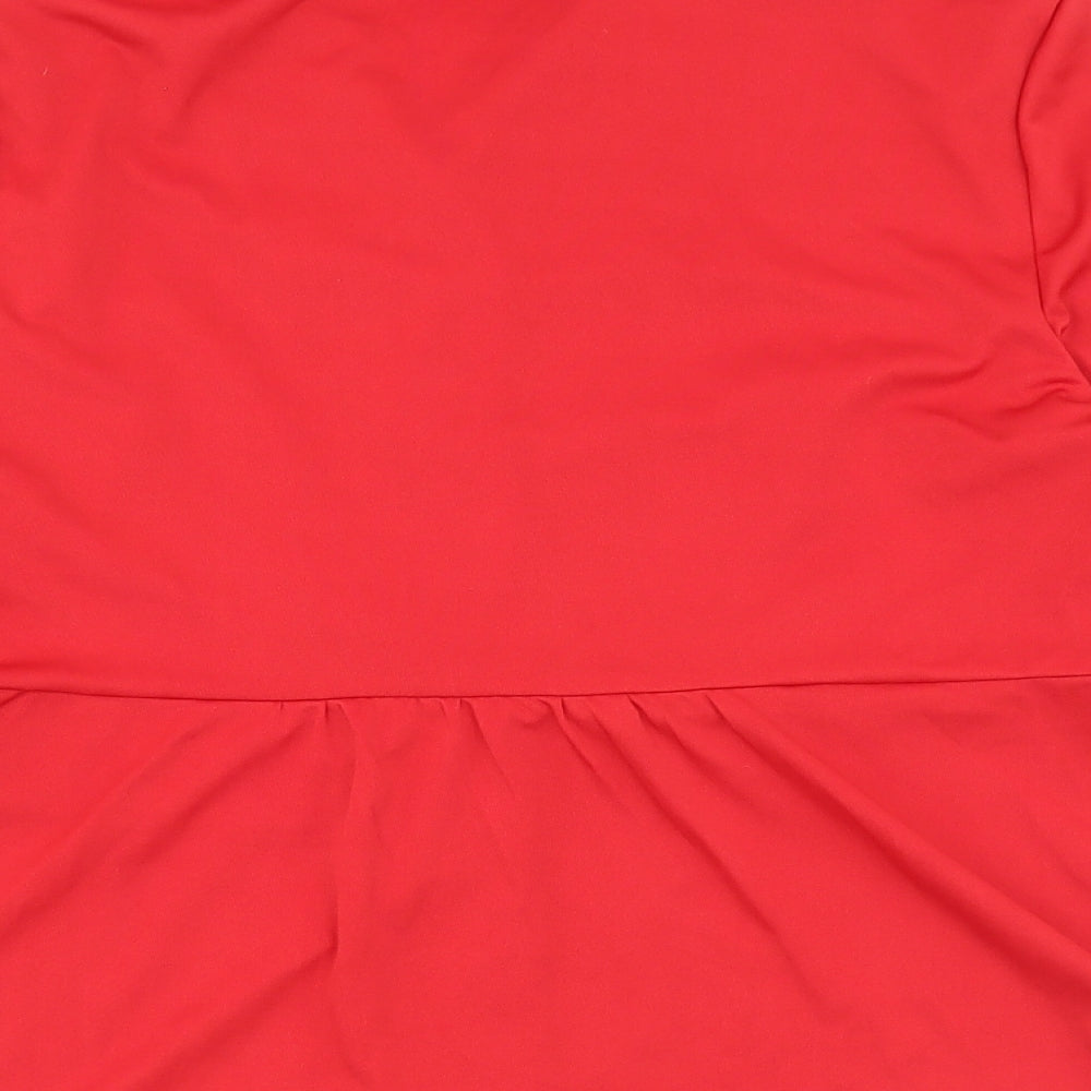 Womens UK Size L Preworn Red Jacket