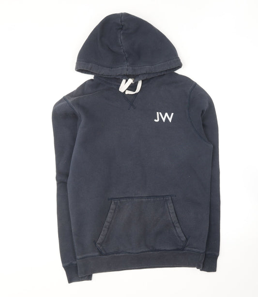 Womens UK Size XS Jack Wills Blue Pullover Hoodie