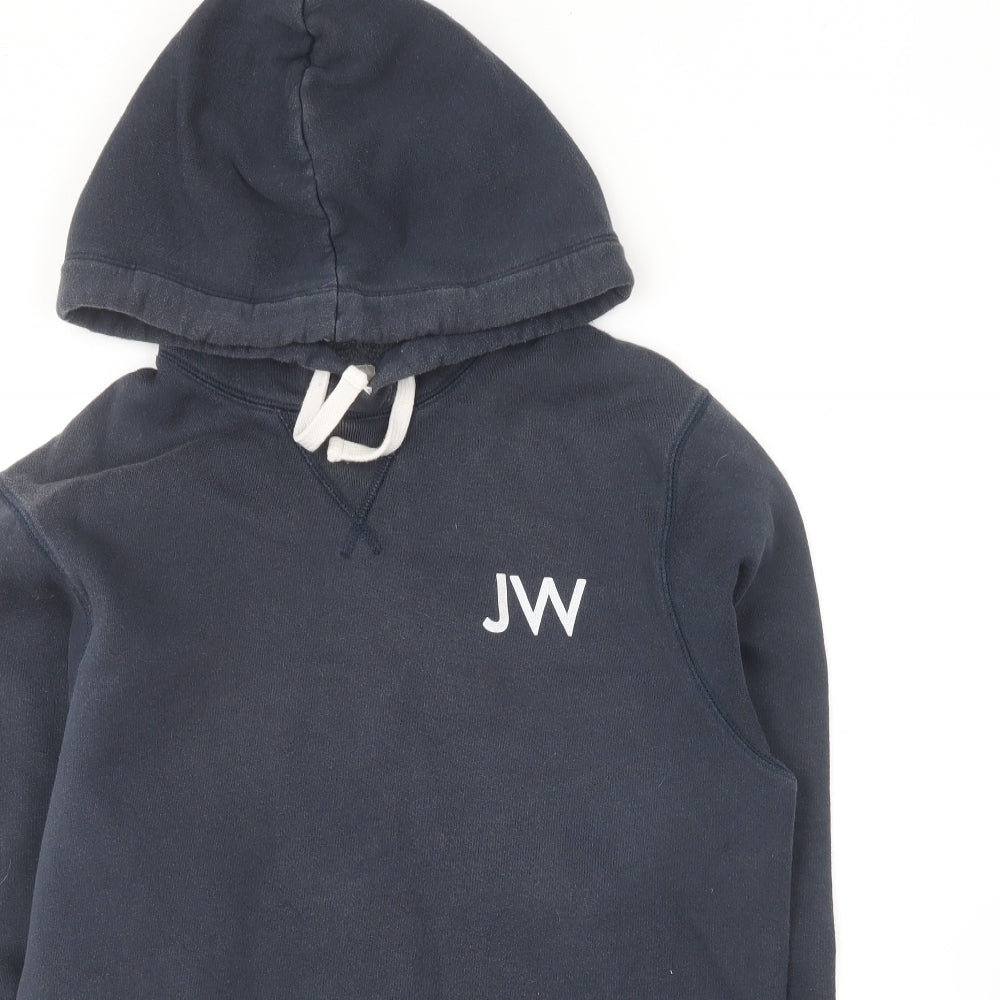 Womens UK Size XS Jack Wills Blue Pullover Hoodie