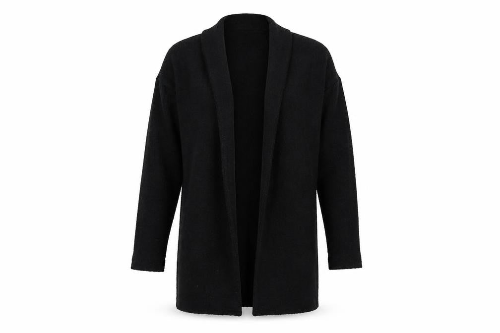 Womens UK Size 6 F&F Black Cardigan Jumper