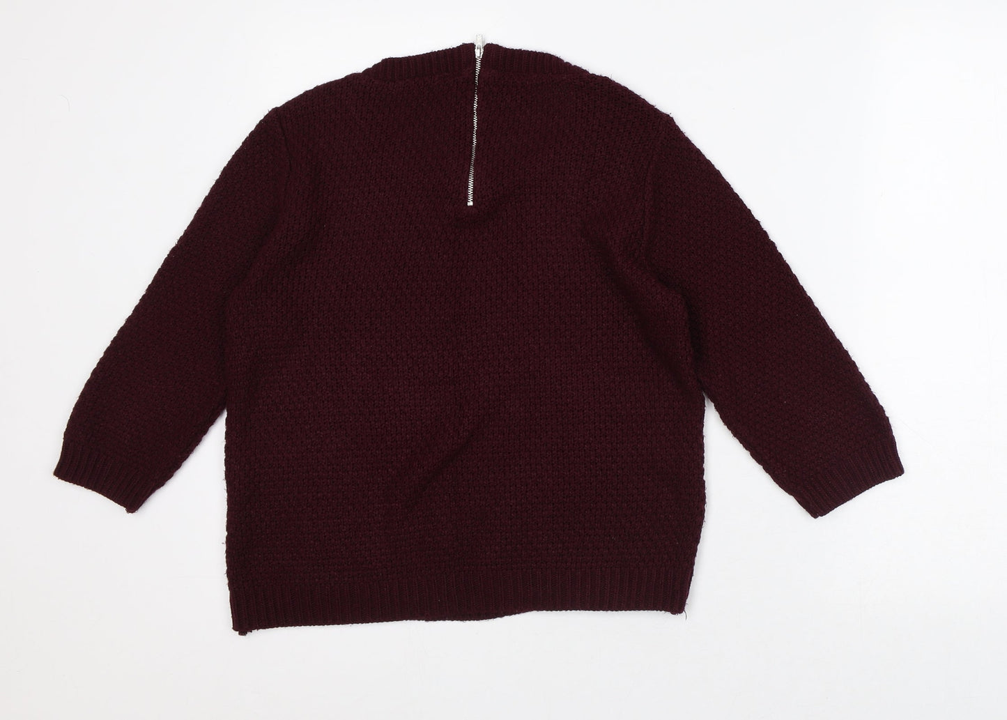 Womens UK Size S BDG Purple Pullover Jumper