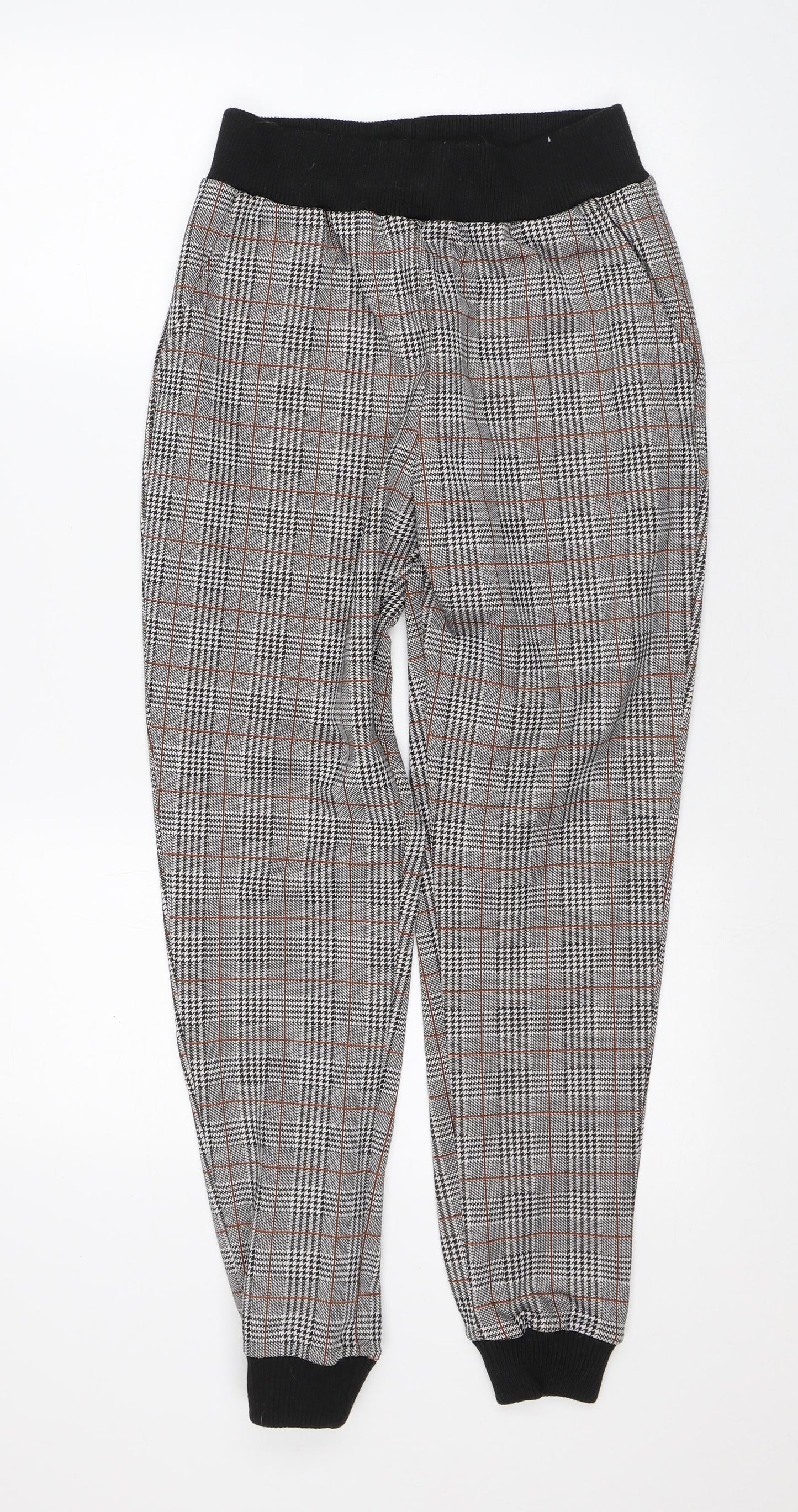 Womens UK Size 8 Cameo Rose Regular Fit Carrot Multicoloured Trousers