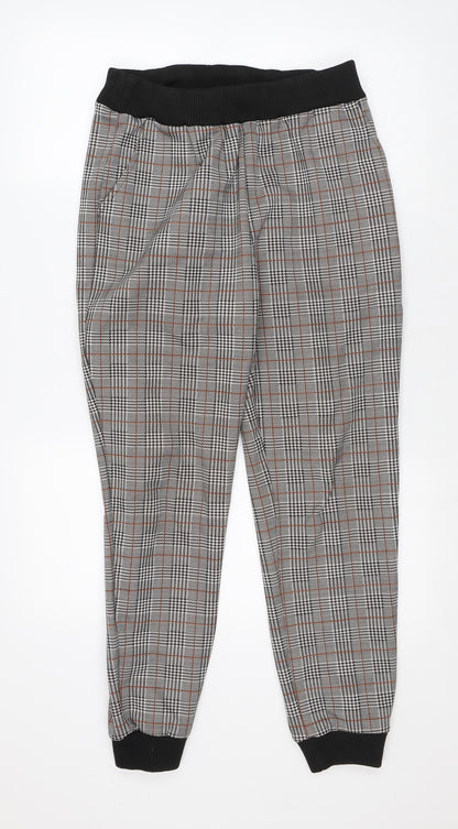 Womens UK Size 12 Cameo Rose Regular Fit Carrot Multicoloured Trousers