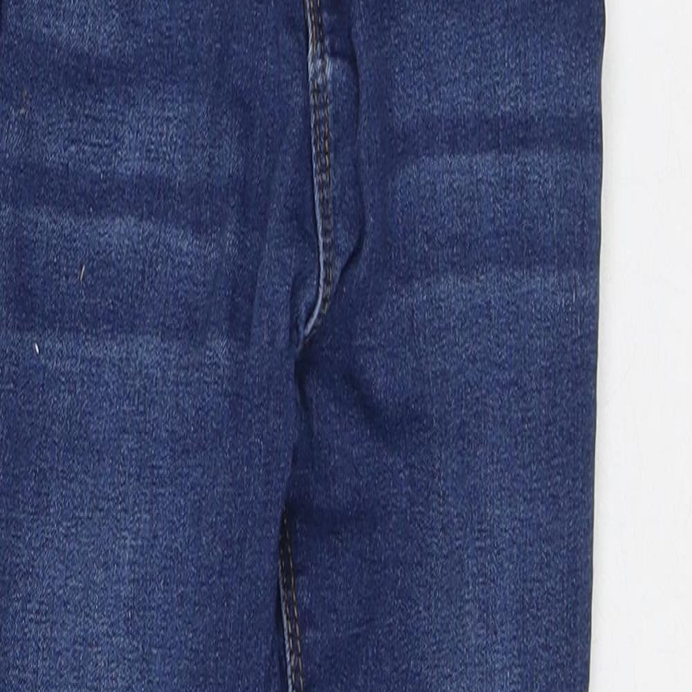 Denim & Co. Girls Blue Cotton Skinny Jeans Size 9-10 Years Regular