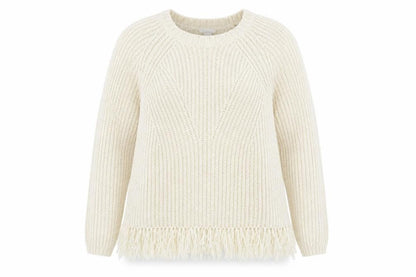 Womens UK Size M H&M Ivory Pullover Jumper