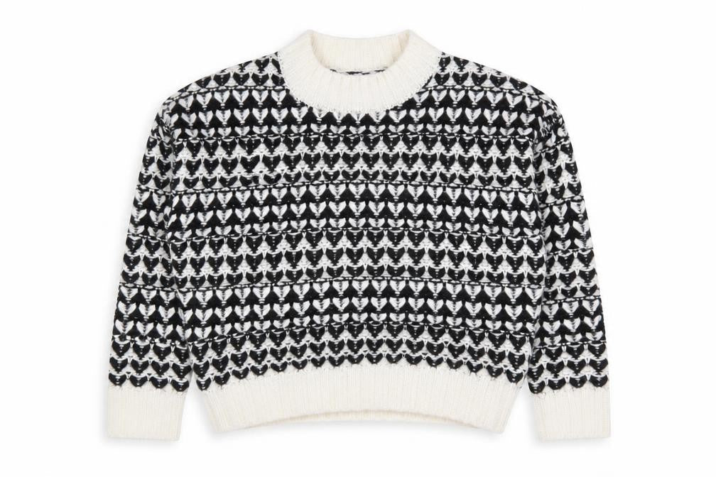 Womens UK Size M Pep & Co Black Pullover Jumper