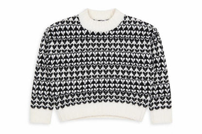 Womens UK Size M Pep & Co Black Pullover Jumper