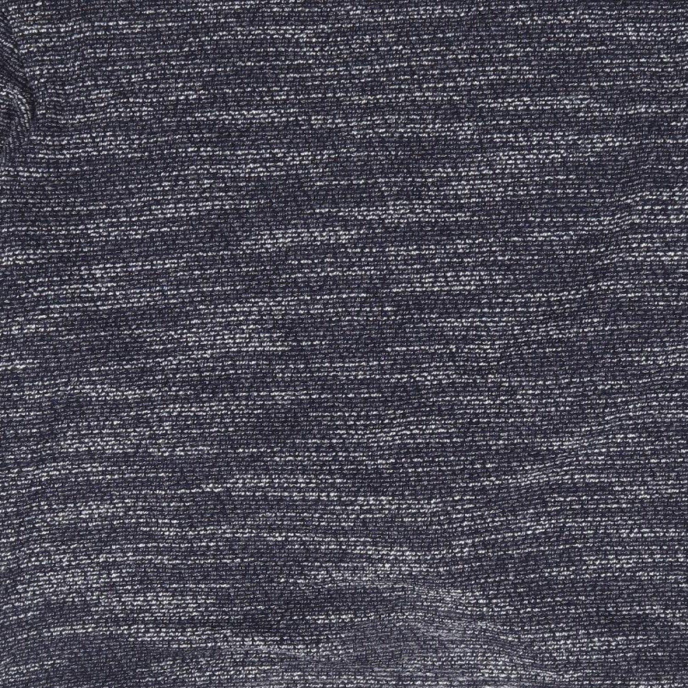 Denim Jeans & Casuals Womens Blue Polyester Jersey T-Shirt Size 2XL Round Neck
