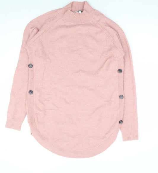 Womens UK Size XS NEXT Pink Pullover Jumper