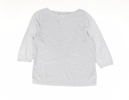 Womens UK Size 20 Bonmarché Grey Pullover Jumper