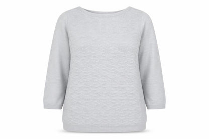 Womens UK Size 20 Bonmarché Grey Pullover Jumper