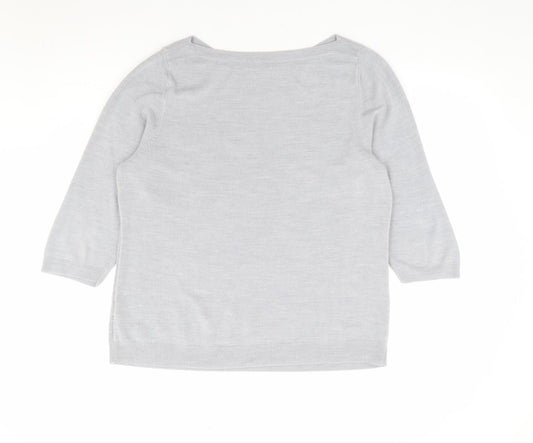 Womens UK Size 20 Bonmarché Grey Pullover Jumper