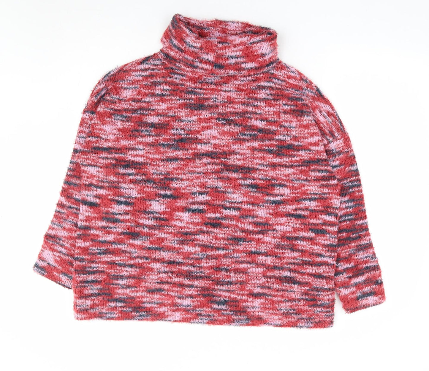 Womens UK Size 14 M&Co Multicoloured Pullover Jumper