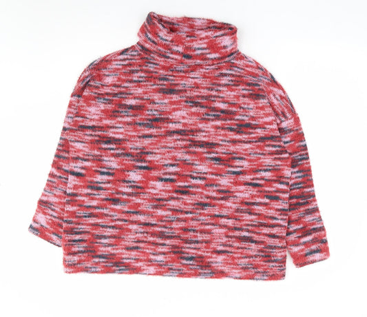 Womens UK Size 14 M&Co Multicoloured Pullover Jumper