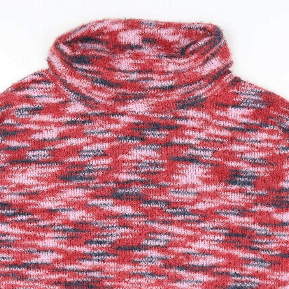 Womens UK Size 14 M&Co Multicoloured Pullover Jumper