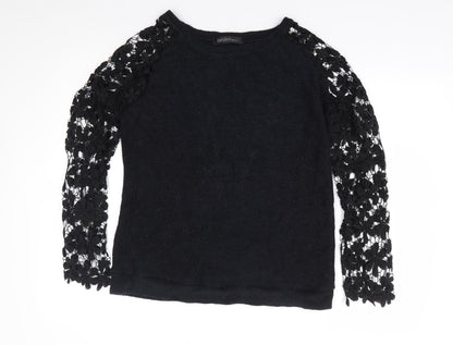 Womens UK Size L Zanzea Black Pullover Jumper