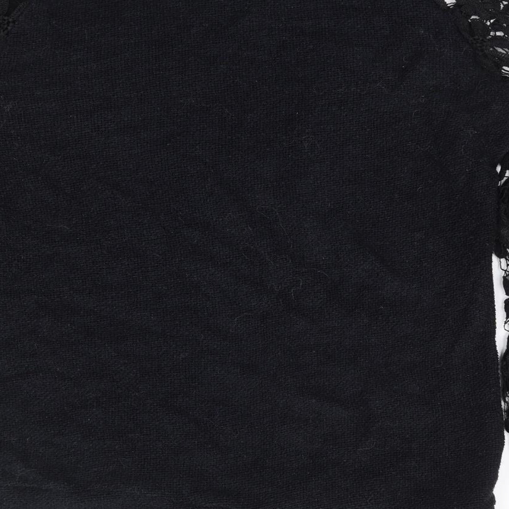 Womens UK Size L Zanzea Black Pullover Jumper