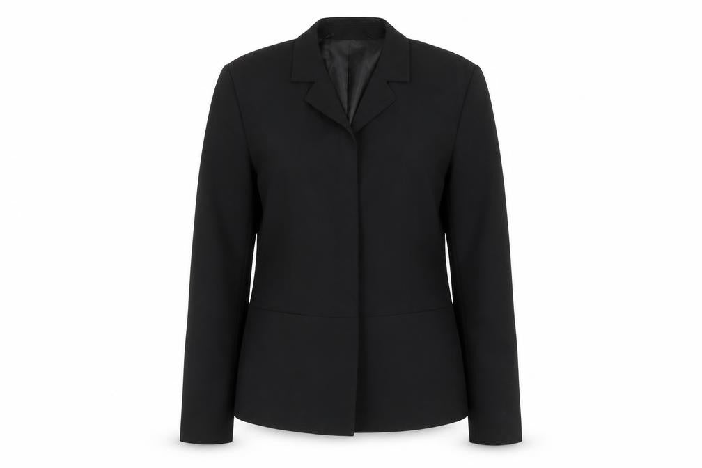 Womens UK Size M Preworn Regular Black Suit Jacket
