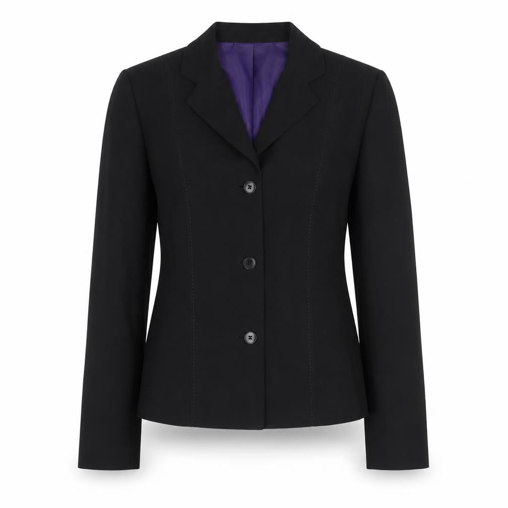 Womens UK Size M Preworn Regular Black Suit Jacket