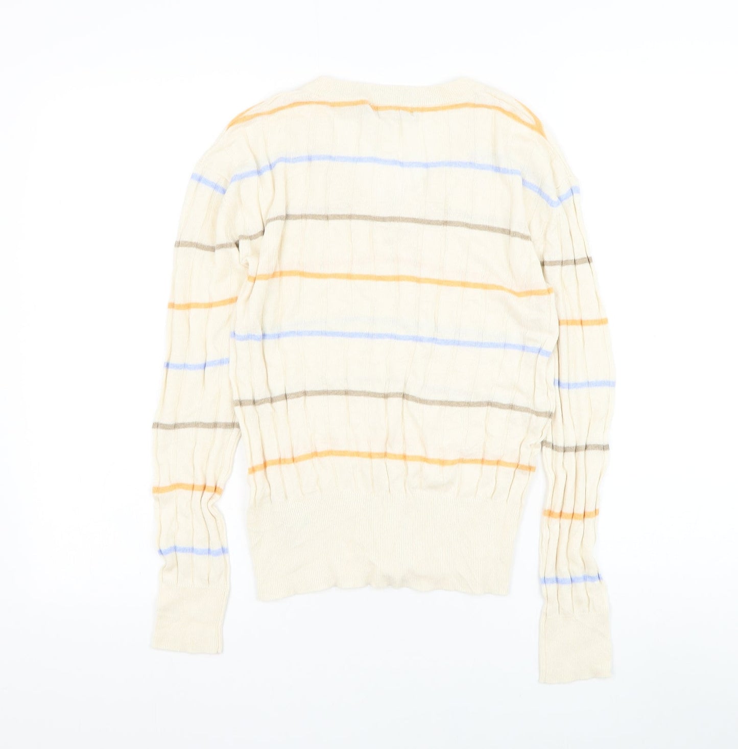 Womens UK Size S Marks and Spencer Beige Pullover Jumper