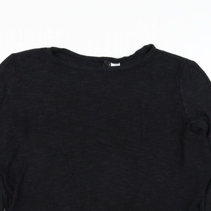 Womens UK Size S H&M Black Pullover Jumper