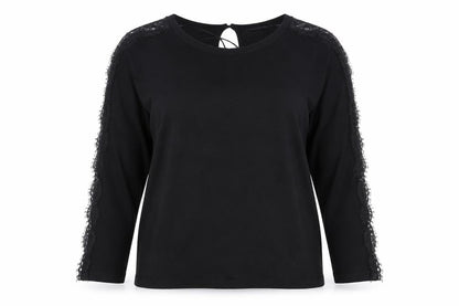 Womens UK Size 12 NEXT Black Pullover Jumper