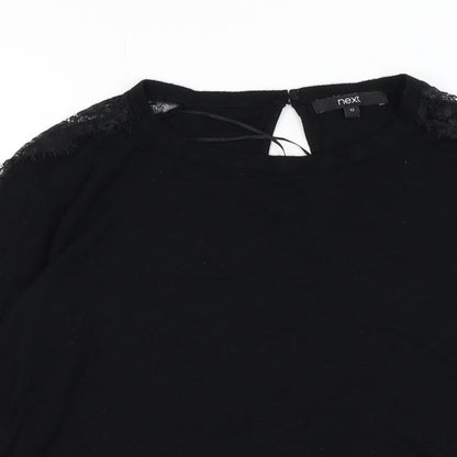 Womens UK Size 12 NEXT Black Pullover Jumper