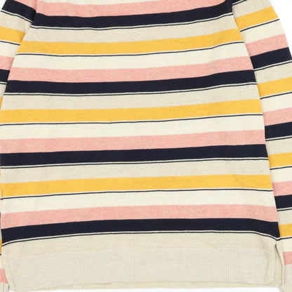 Womens UK Size 8 NEXT Gold Pullover Jumper