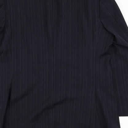 Mens UK Size 44 Karl Jackson Regular Black Suit Jacket