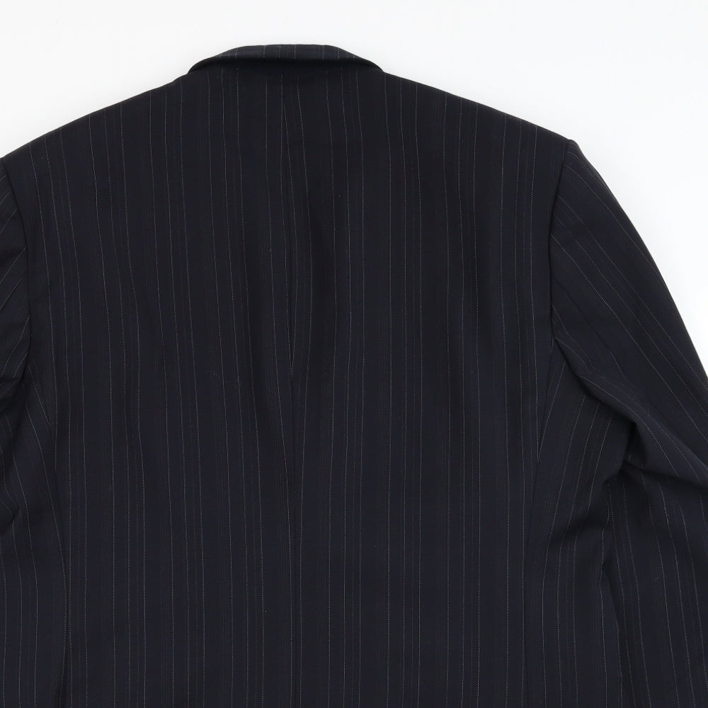 Mens UK Size 36 Marks and Spencer Regular Blue Suit Jacket