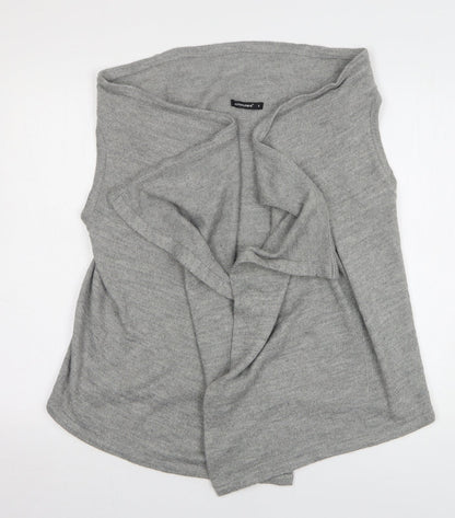 Womens UK Size S Atmosphere Grey Cardigan Jumper