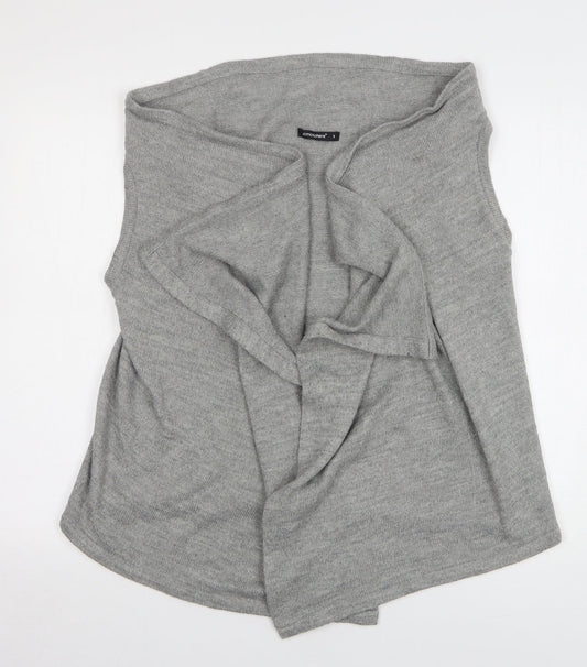 Womens UK Size S Atmosphere Grey Cardigan Jumper