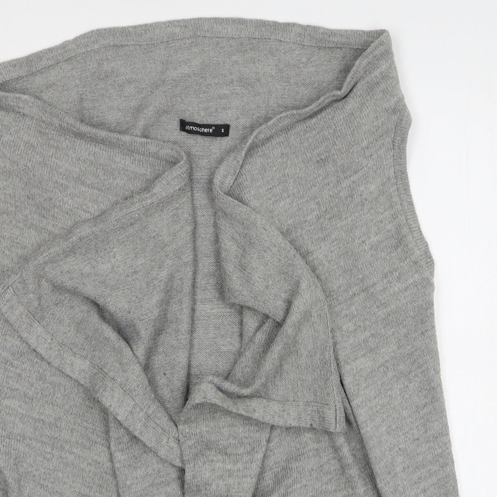 Womens UK Size S Atmosphere Grey Cardigan Jumper