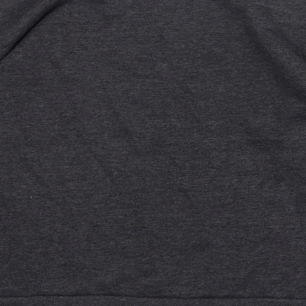 Atmosphere Womens Grey Polyester Pullover Sweatshirt Size 8