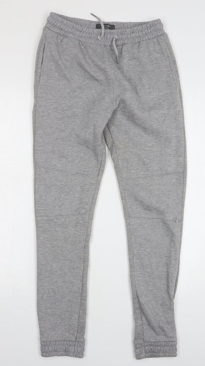 Womens UK Size XS Primark Regular Fit Sweatpants Grey Trousers