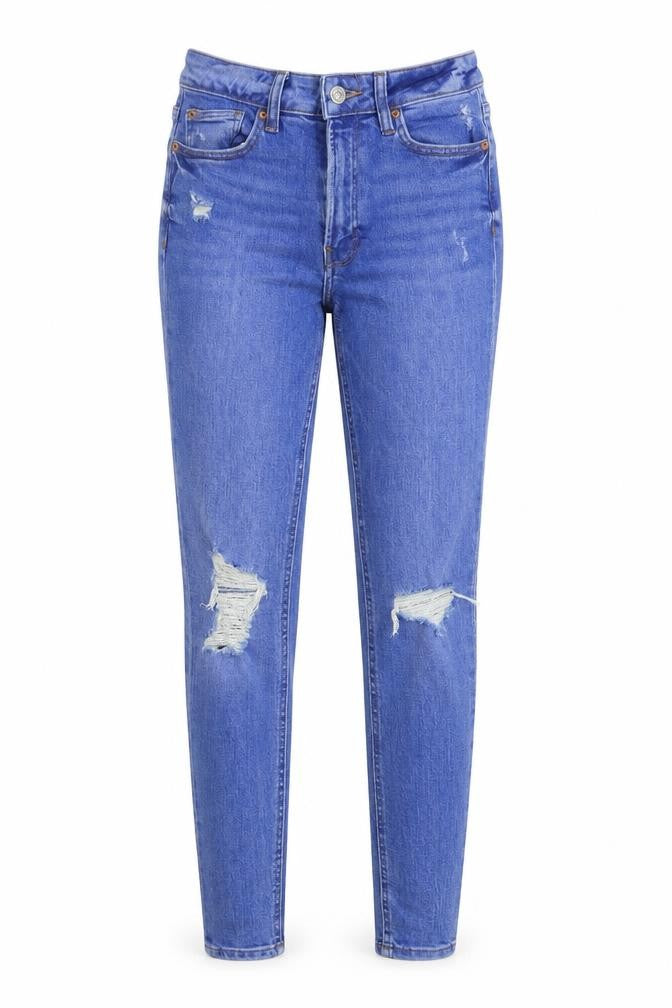 Womens UK Size 8 Denim & Co. Regular Fit Skinny Blue Jeans