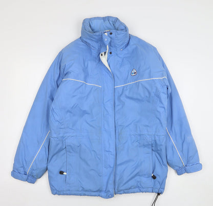 Womens UK Size 10 Scanda Blue Rain Coat