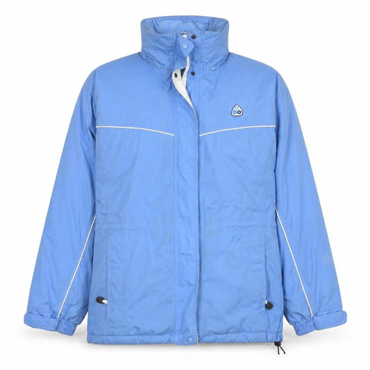 Womens UK Size 10 Scanda Blue Rain Coat