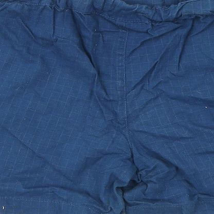 ENRG Boys Blue Cotton Utility Shorts Size 4-5 Years Regular